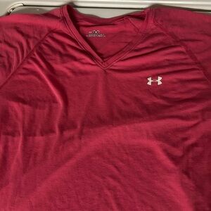 Under Armour Women’s Crimson V-Neck Tee